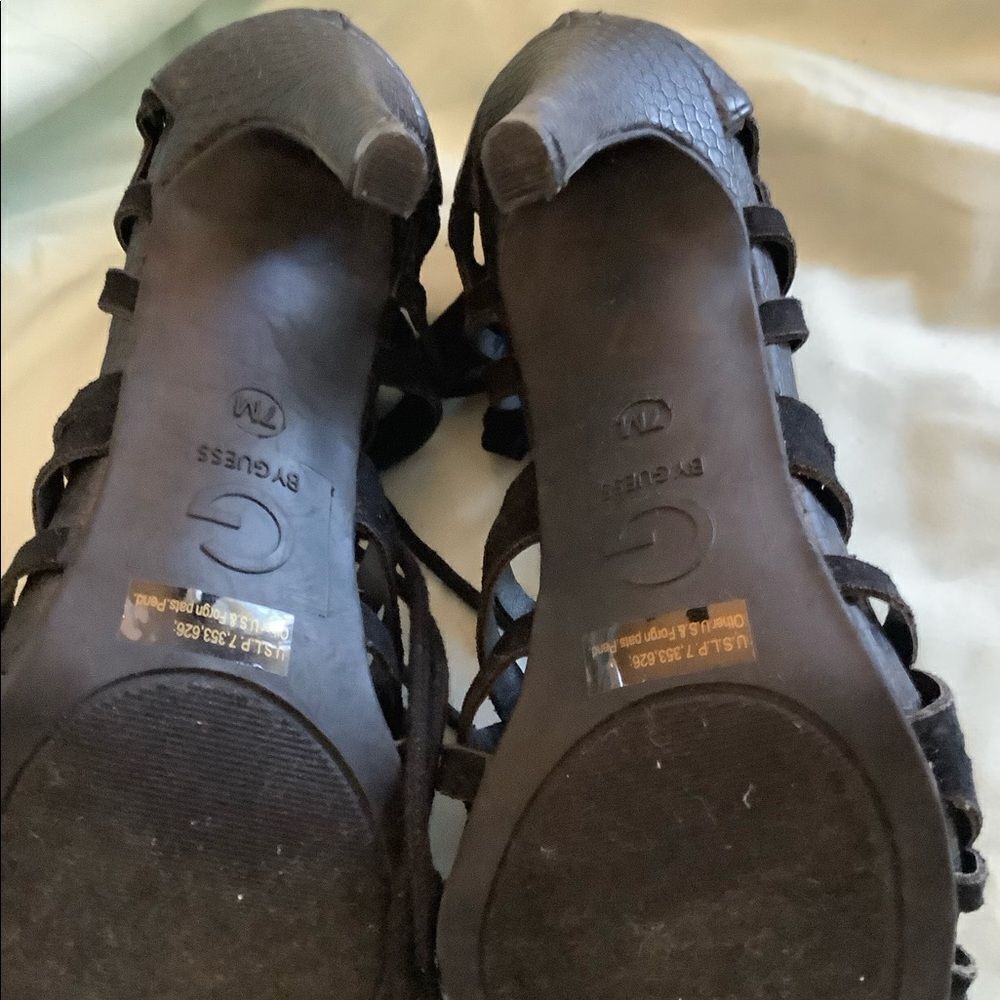 GUESS Gladiator Heels, Size 7 - Picture 4 of 9